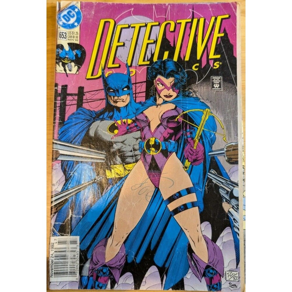 Detective Comics #653 (1992) DC Comics (signed Graham Nolan & Scott Hanna) w/COA